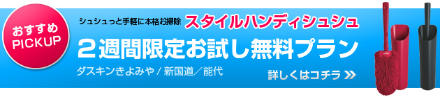 スタイルハンディシュシュ二週間限定お試し無料プラン